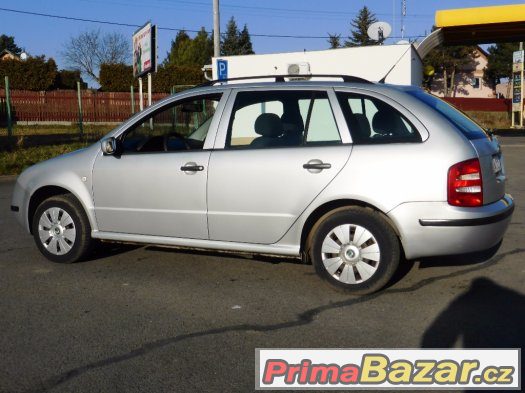 ŠKODA FABIA COMBI 2004 1.4i16V 55kW KLIMA LYŽINY ABS 2xBAG – fotografie 5