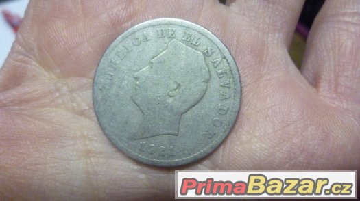 10 centavos 1921 El Salvador – fotografie 2