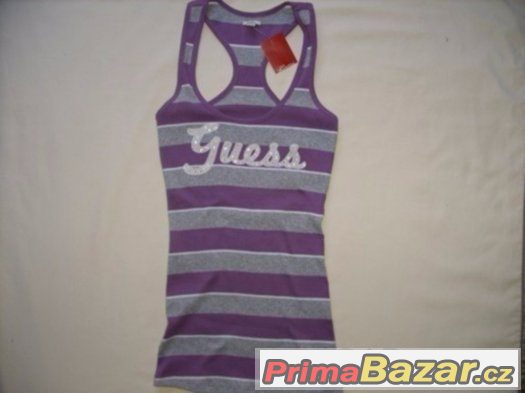 6. GUESS - damske tílko z USA vel. S – fotografie 1