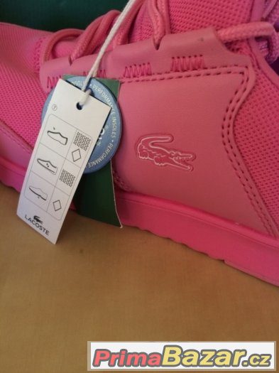 Dámské tenisky Lacoste vel 38,39 NOVÉ S VISAČKOU – fotografie 2