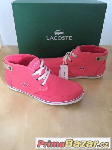 Dámské tenisky Lacoste vel 39,5 NOVÉ – fotografie 1