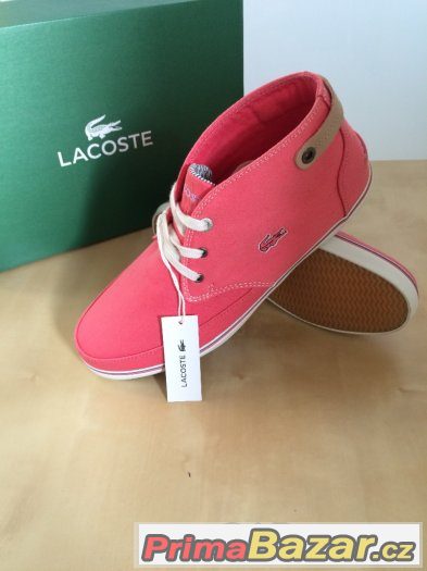 Dámské tenisky Lacoste vel 39,5 NOVÉ – fotografie 2