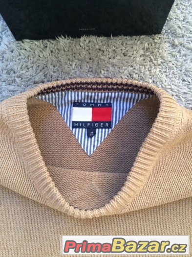 Pánský svetřík Tommy Hilfiger vel L – fotografie 2