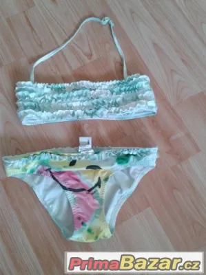 Dívčí Plavky Beneton Vel. 110/116