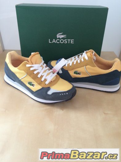 Tenisky Lacoste vel 37 NOVÉ S VISAČKOU – fotografie 1