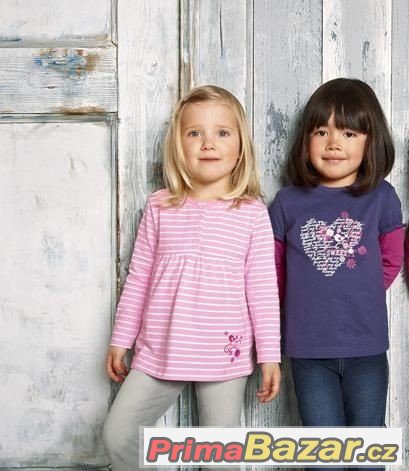Dívčí trika due peck. Tchibo vel 110/116 – fotografie 1
