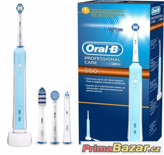 NOVÝ Oral-B Proffesional Care 500 D16.513U BOMBA CENA – fotografie 1