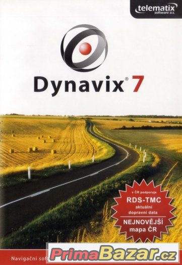Nerozbalený Dynavix 7 - Podrobná mapa ČR + MRE – fotografie 1