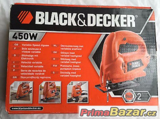 NOVÁ přímočará pila BLACK & DECKER KS600E – fotografie 3