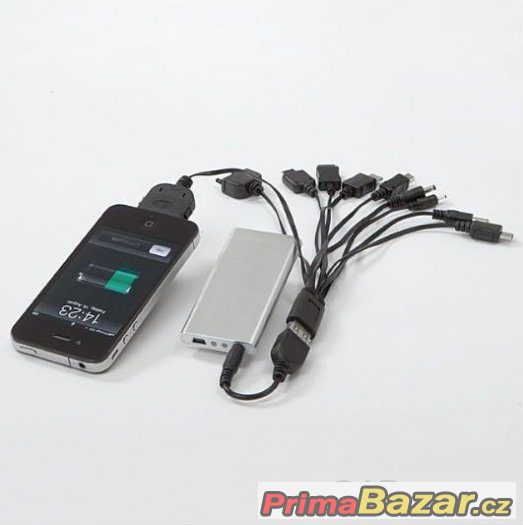 Solární nabíječka + powerbanka 1000mAh 1.5W – fotografie 3