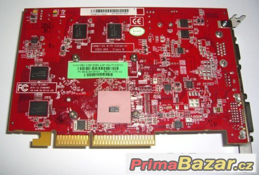Sapphire Radeon X1650 Pro, 512 MB, AGP 8x RV530 – fotografie 4