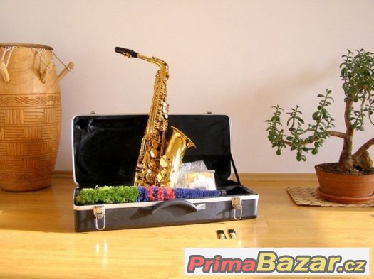 Prodám Alt saxofón Startone / C.Giant - celý set – fotografie 2