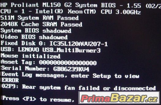 Server HP ProLiant ML 150 G2 – fotografie 5