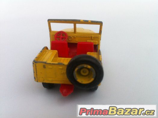 Prodám kovoví model MATCHBOX No.72 JEEP – fotografie 4