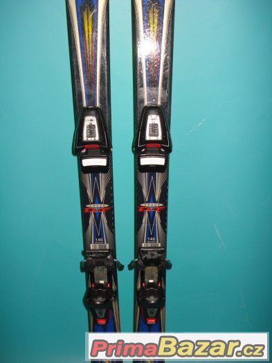 Lyže Rossignol Cut  140 cm + boty Raichle 235mm – fotografie 3