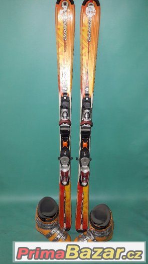 Lyže Dynastar 148cm a boty Salomon 255mm – fotografie 1