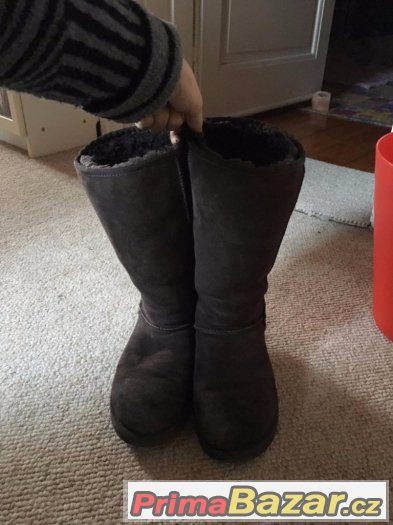 UGG original vysoké hnědé – fotografie 1