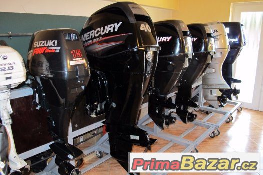 Mercury 40 Hp,L  Top stav – fotografie 1
