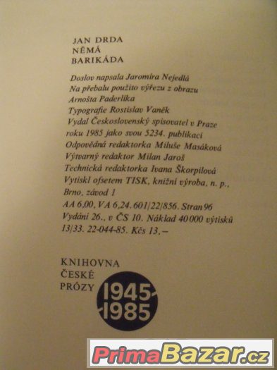 Němá barikáda – fotografie 5