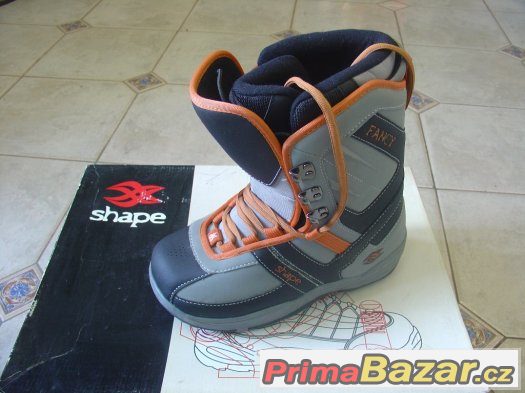 Boty na snowboard Shape Fancy vel. okolo 34 - 35 – fotografie 1