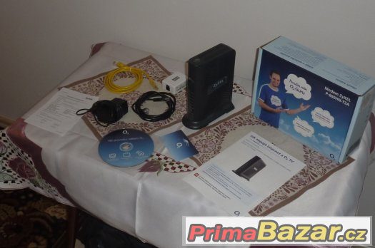 Modem ZyXEL P-660HN-T3A  SLEVA – fotografie 2