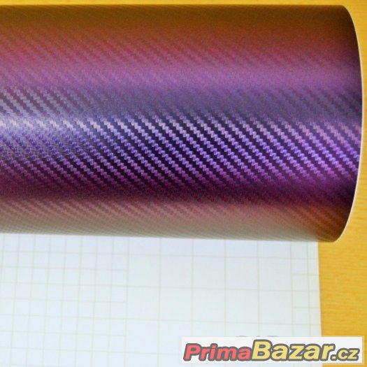 Karbonová fólie chameleon 152cm 3D Karbon Carbon výprodej – fotografie 2