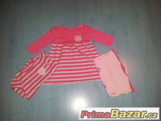 Tricka a tunicka/saticky Mothercare vel.9-12mes. – fotografie 1