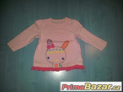 Tricka a tunicka/saticky Mothercare vel.9-12mes. – fotografie 4