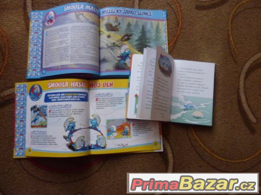 Knížky Šmoulové 3 kusy – fotografie 3