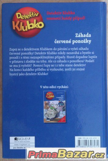 Knížka Detektiv Klubko, Záhada červené ponožky – fotografie 2