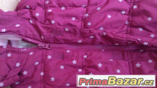 Dětská zimní bunda, bundička, vel.74, zn.Dopodopo – fotografie 3