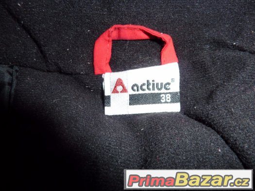 Červeno bílá zimní bunda zn. Active vel. 38 – fotografie 4