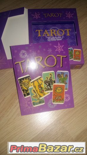 Sada: tarotové karty + kniha + obal – fotografie 3