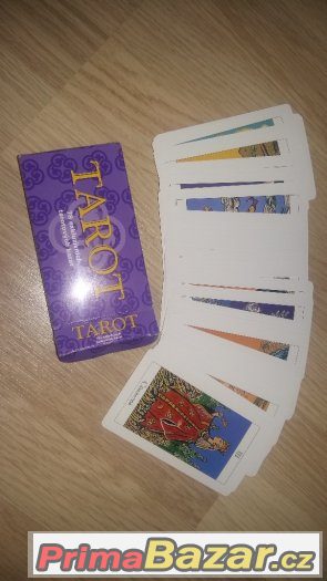 Sada: tarotové karty + kniha + obal – fotografie 5