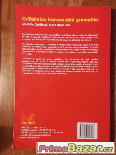 Cvičebnice francouzské gramatiky – fotografie 2