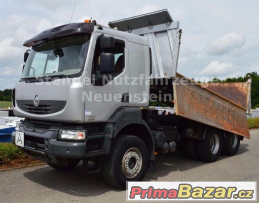 Renault Kerax 450 DXi 6x4 3 strany sklápěč – fotografie 2