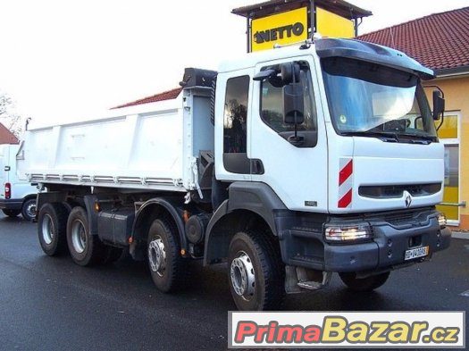 Renault Kerax 420 dCi 8x4 sklápěč Bordmatik 3 strany – fotografie 1