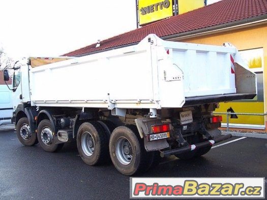 Renault Kerax 420 dCi 8x4 sklápěč Bordmatik 3 strany – fotografie 3