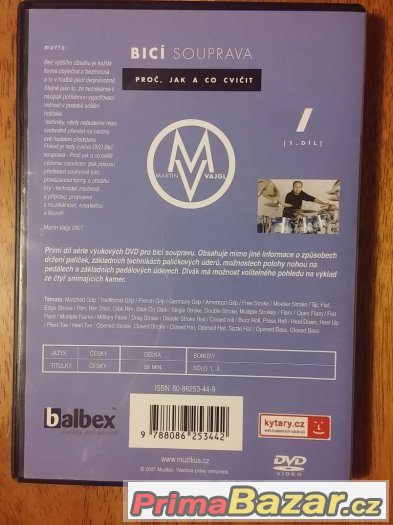 DVD učebnice Bicí souprava – fotografie 2