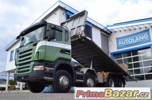 Scania R 420 8X4 EURO 4  2 strany sklápěč – fotografie 4