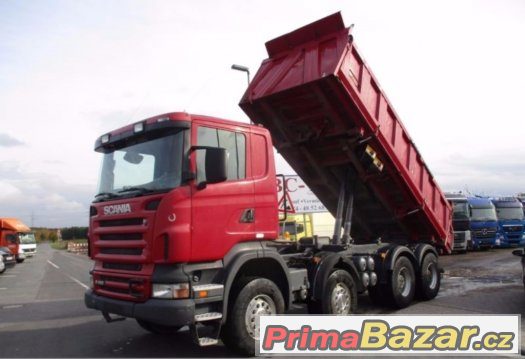 Scania R 420 8X4 3 strany sklápěč – fotografie 3
