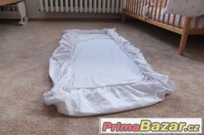 Prostěradlo 70x140 jako nové 100% bavlna - 2 ks