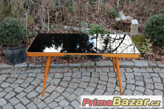 Retro stolek / opaxit / 60. léta/ brusel – fotografie 3