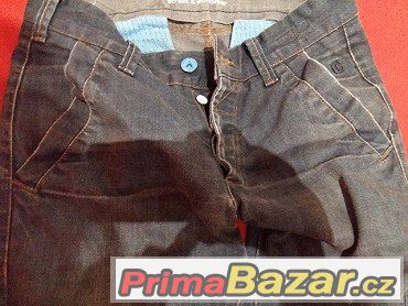 pánské luxusní  kalhoty, džíny zn. CROPP, vel. 30/32 – fotografie 1