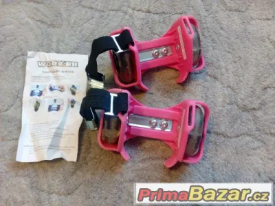 Prodám kolečka na připevnění k botům "rychlá pata"