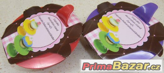 Dekorační stojan na Cupcakes 2ks - NOVÉ – fotografie 2