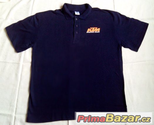 POLOKOŠILE - NOVÁ - KTM RACING TEAM - navy – fotografie 1