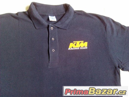 POLOKOŠILE - NOVÁ - KTM RACING TEAM - navy – fotografie 2
