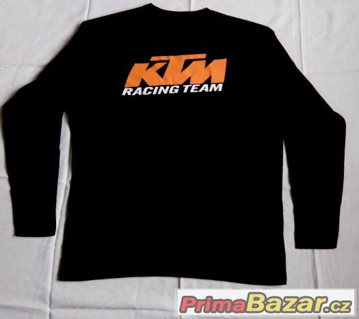 NOVÉ tričko s dlouhým rukávem - KTM RACING TEAM – fotografie 1
