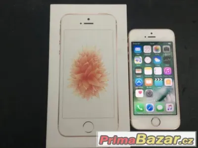 Apple iPhone SE 16GB rose gold, záruka do 31.10 2017